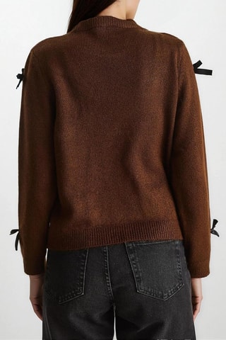 Trui - Donkerbruin en Zwart