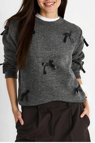 Trui - Antraciet en Zwart