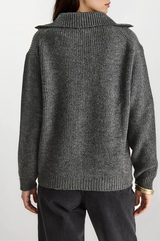 Vest - Gemêleerd Grijs