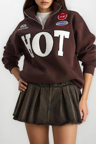 Sweater - Donkerbruin