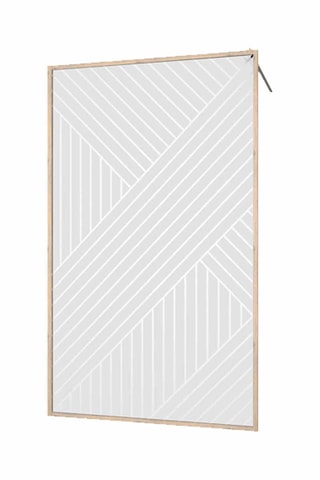 Mampara de ducha Japandi - Dorado - 200 x 120 cm