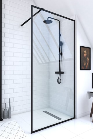 Mampara de ducha Edge - Transparente - 200 x 100 cm