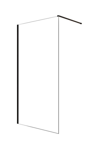 Mampara de ducha Lina - Transparente - 200 x 90 cm