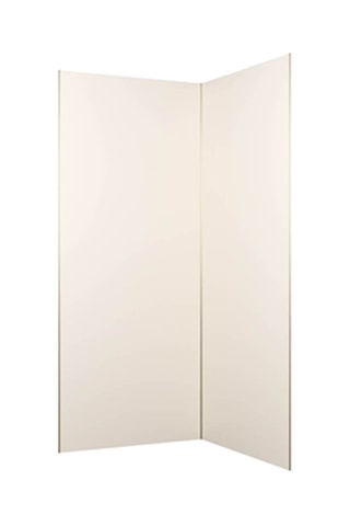Conjunto de paneles de pared de ducha Wall'It - Blanco