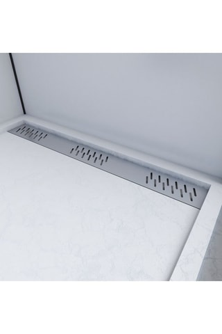 Plato de ducha extraplano - Blanco - 90 x 90 cm