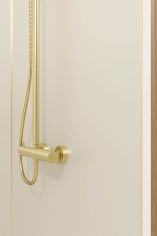 Conjunto de paneles de pared de ducha Wall'It - Marfil