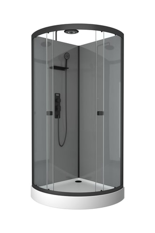 Cabina de ducha Foggy - 90 x 90 x 215 cm (230 cm máx.)