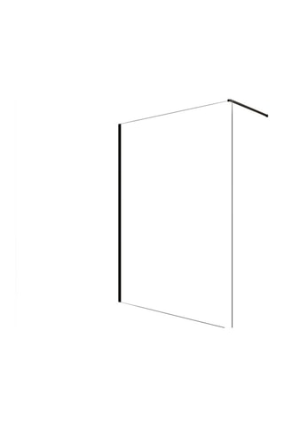 Mampara de ducha de vidrio templado Lina - 140 x 200 cm