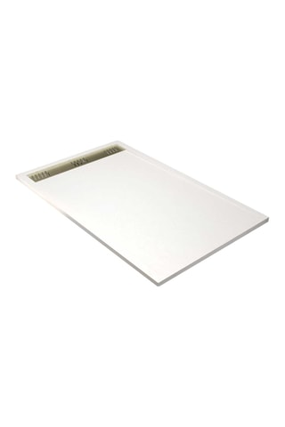 Plato de ducha con rejilla de canaleta Athéna - 90 x 140 x 3 cm