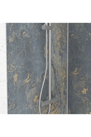 2 paneles de pared de piedra Venus - Azul - 210 x 90 x 90 cm