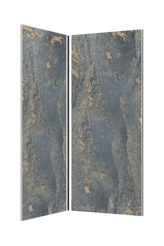 2 paneles de pared de piedra Venus - Azul - 210 x 90 x 90 cm