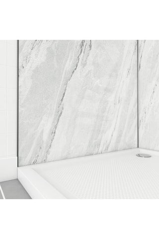 2 paneles de pared de piedra artic storm - Gris - 210 x 90 x 90 cm