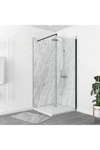 2 paneles de pared de piedra artic storm - Gris - 210 x 90 x 90 cm