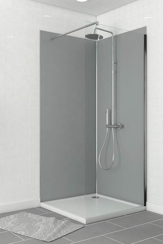 2 packs de 2 paneles de pared silver wall'it 90 - Gris - 210 x 90 x 90 cm