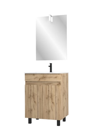 Conjunto de mueble de cuarto de baño - 81 x 60 x 45 cm