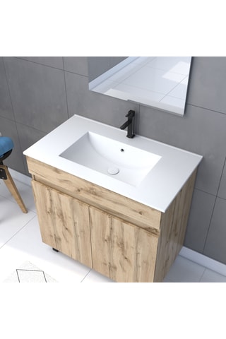 Conjunto de mueble de cuarto de baño - 81 x 80 x 45 cm