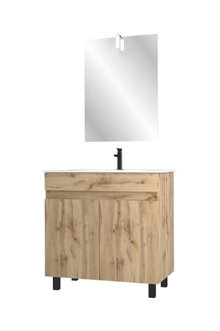 Conjunto de mueble de cuarto de baño - 81 x 80 x 45 cm
