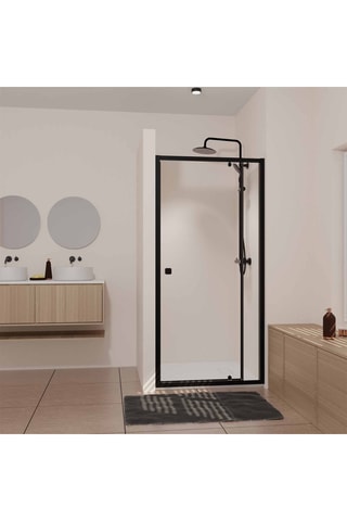 Puerta de cuarto de baño de 1 puerta - 185 x 80 x 0,5 cm