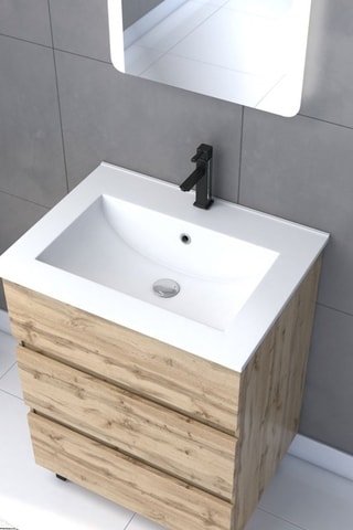 Conjunto de mueble de cuarto de baño - 81 x 60 x 45 cm