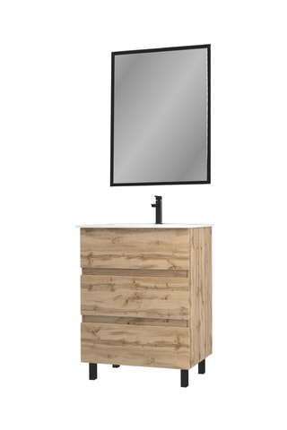 Conjunto de mueble de cuarto de baño - 81 x 60 x 45 cm