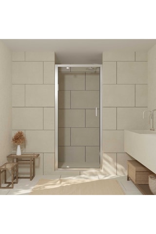 Puerta de cuarto de baño de 1 puerta - 200 x 90 x 0,6 cm