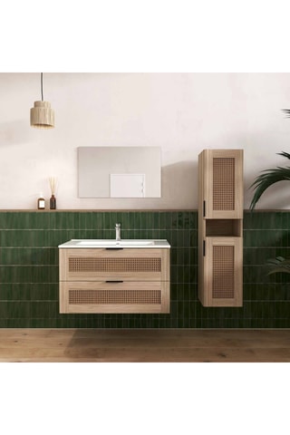 Conjunto de mueble de cuarto de baño - 60 x 45,6 x 47 cm