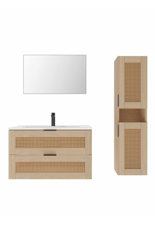 Conjunto de mueble de cuarto de baño - 60 x 45,6 x 47 cm
