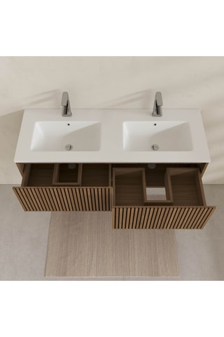 Conjunto de mueble de cuarto de baño - 117,6 x 121,5 x 47 cm
