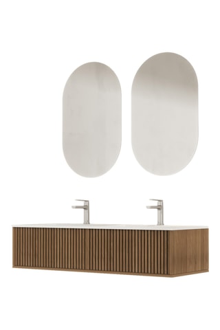 Conjunto de mueble de cuarto de baño - 117,6 x 121,5 x 47 cm