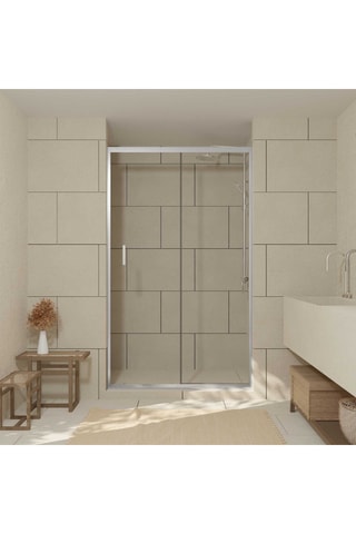Puerta de cuarto de baño de 1 puerta - 120 x 200 x 0,6 cm