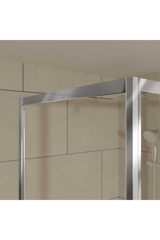 Puerta y mampara de cuarto de baño - 120 x 90 x 200 cm