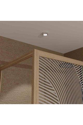 Puerta y mampara de cuarto de baño de 1 puerta - 200 x 120 x 90 cm