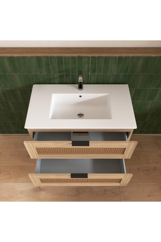 Conjunto de mueble de cuarto de baño - 80 x 45,6 x 47 cm