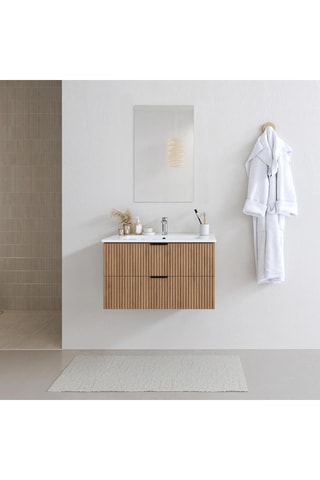 Conjunto de mueble de cuarto de baño - 81 x 46,5 x 48 cm