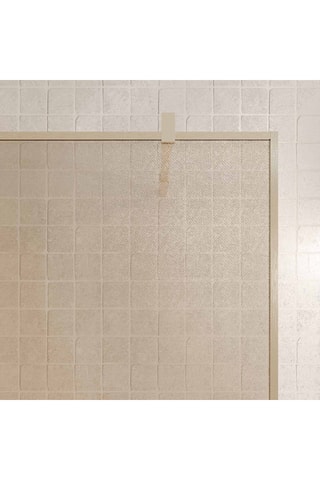 Mampara de ducha - Dorado - 140 x 200 cm