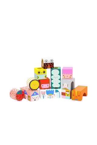 Cubes sonores en bois - 11 pièces - Dès 18 mois