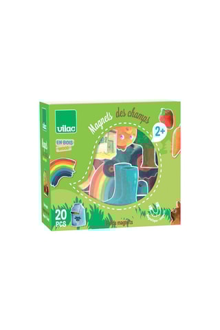 20 magnets en bois - Dès 2 ans