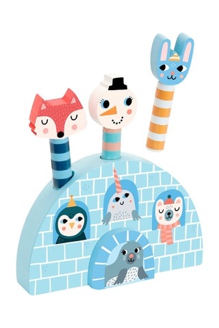 Jouet pop-up en bois Michelle Carlslund - Dès 18 mois