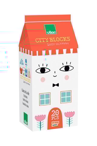 20 cubes en bois Suzy Ultman - Dès 2 ans