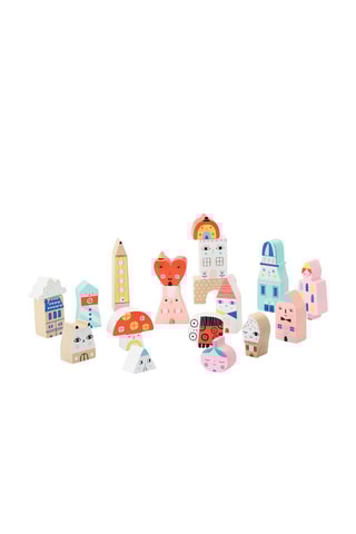 20 cubes en bois Suzy Ultman - Dès 2 ans