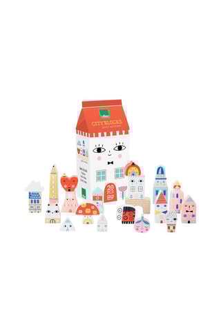 20 cubes en bois Suzy Ultman - Dès 2 ans