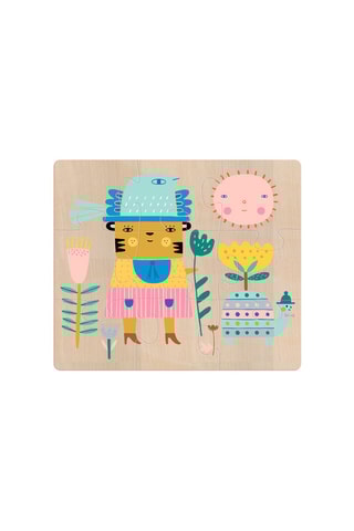 4 puzzles évolutifs en bois Suzy Ultman - Dès 2 ans - 6-9-12-16 pièces