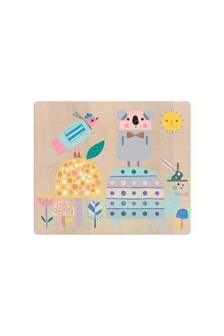 4 puzzles évolutifs en bois Suzy Ultman - Dès 2 ans - 6-9-12-16 pièces