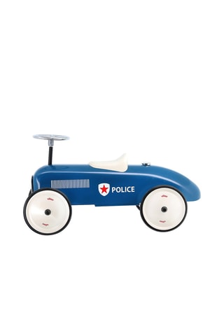 Porteur voiture vintage police - Dès 18 mois
