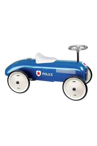 Porteur voiture vintage police - Dès 18 mois