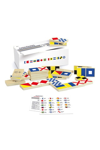 Dominos en bois Marine nationale - Dès 2 ans