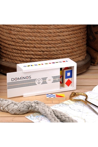 Dominos en bois Marine nationale - Dès 2 ans