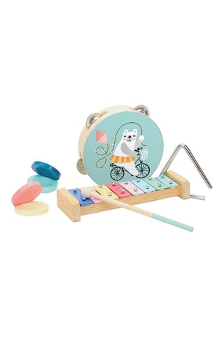 Set de percussions en bois - 5 pièces - Dès 3 ans