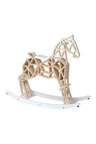 Cheval à bascule en bois - 
Dès 3 ans