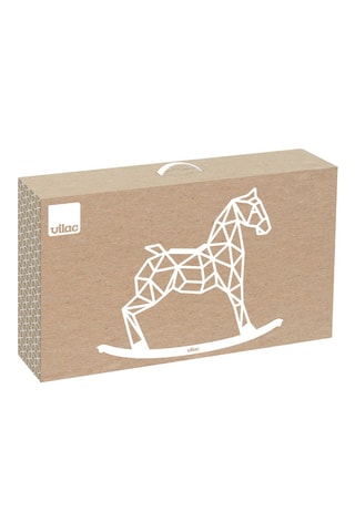 Cheval à bascule en bois - 
Dès 3 ans